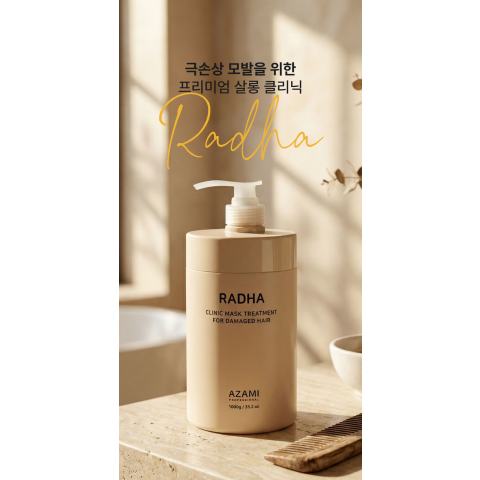 아자미 라다 클리닉 마스크 트리트먼트 (3+1 프로모션)